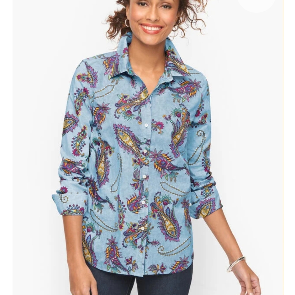 Talbots Cotton Shirt NWT